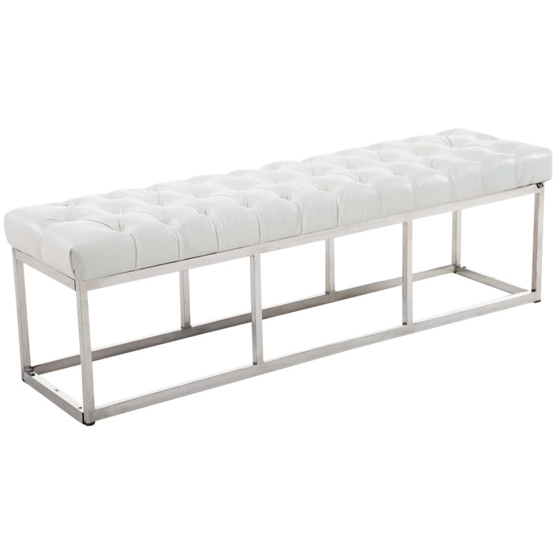 Banc en cuir artificiel Amun E150