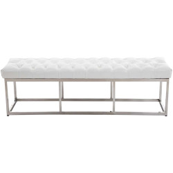 Banc en cuir artificiel Amun E150