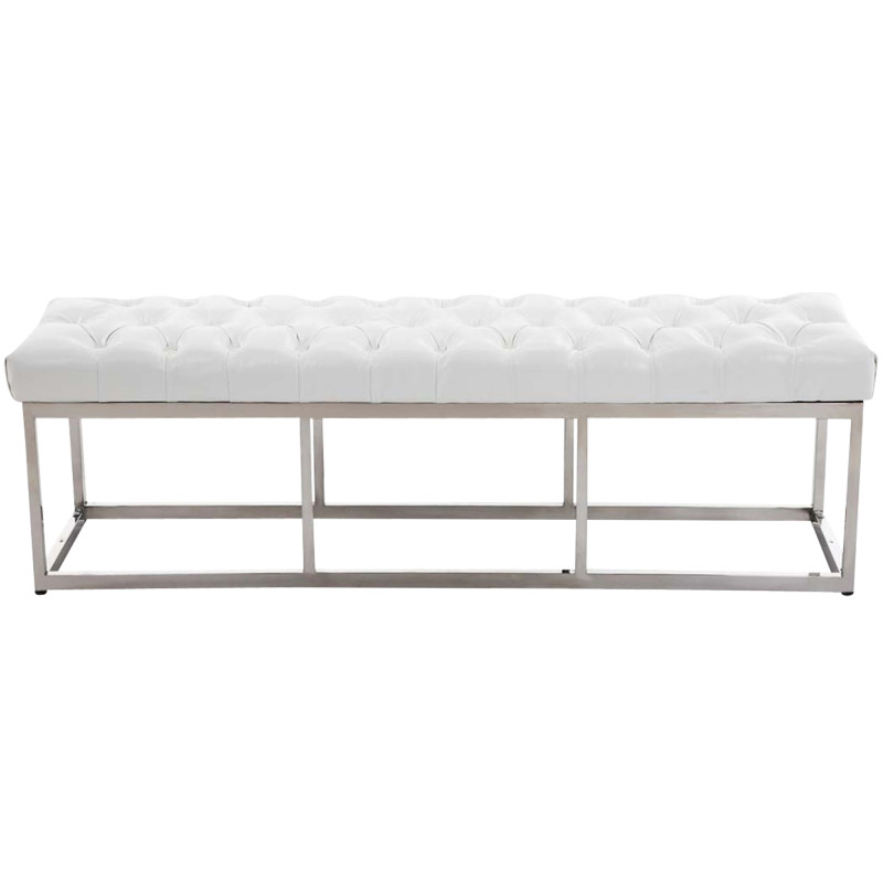 Banc en cuir artificiel Amun E150