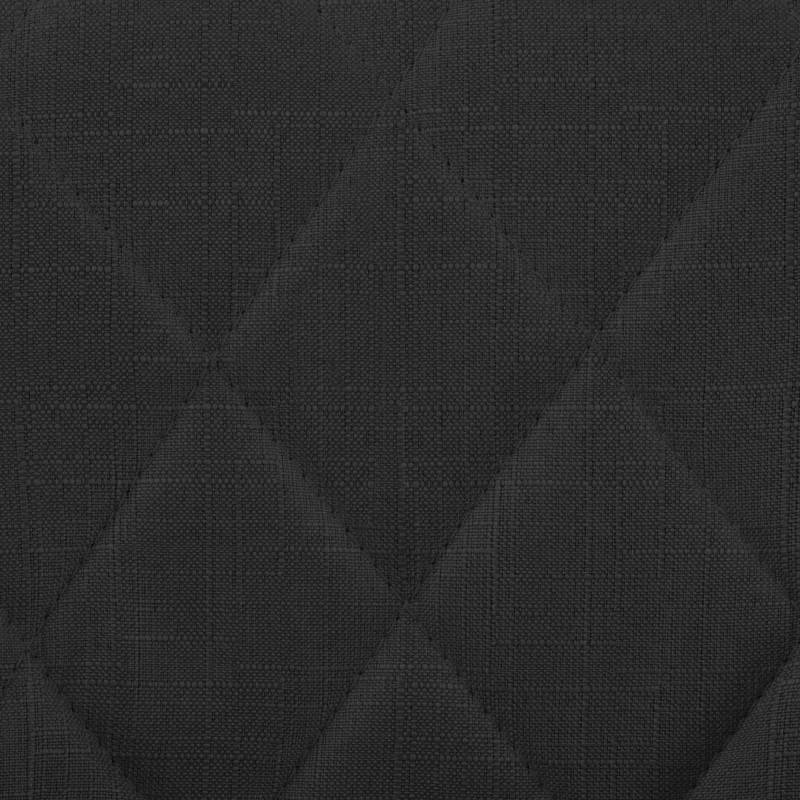 Taburete de bar Lazio, tela negra