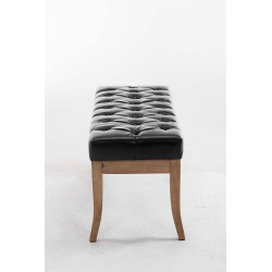 Banc Ramsès simili cuir antique clair 100