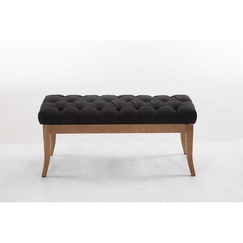 Banc Ramsès tissu antique-clair 100