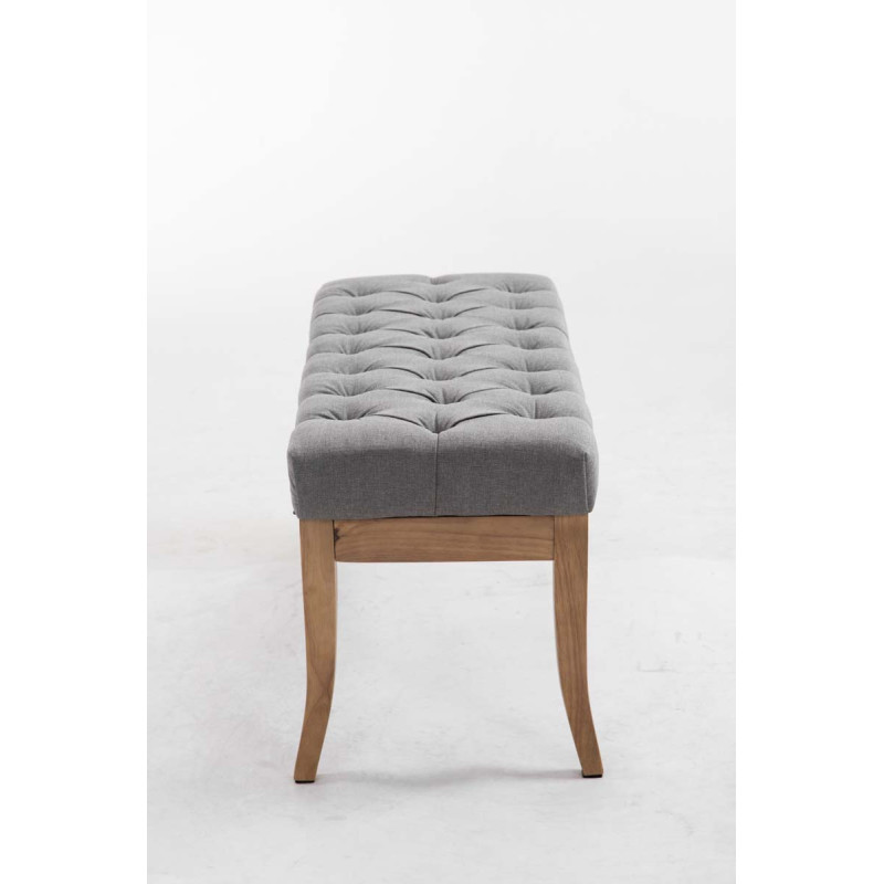 Banc Ramsès tissu antique-clair 100