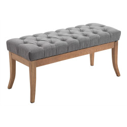 Banc Ramsès tissu antique-clair 100