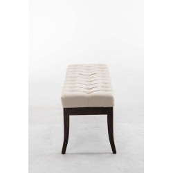 Banc Ramsès en tissu antique foncé 120