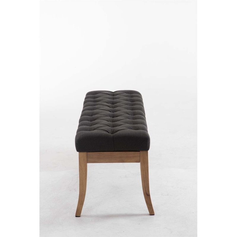 Banc Ramsès tissu antique clair 120