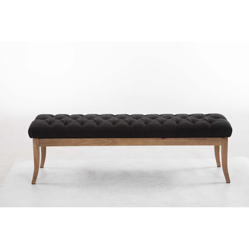 Banc Ramsès tissu antique-clair 150