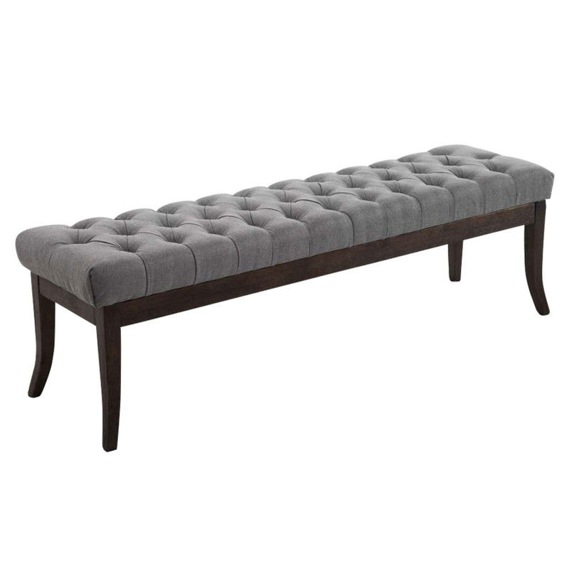 Banc Ramsès tissu antique-foncé 150
