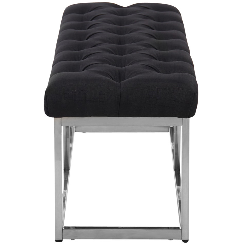 Banc Amun tissu inox 150 cm