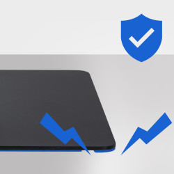 Tabouret de bar Damaso B, feutre, anthracite