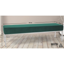 Banquette 4 places Lamega velours