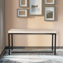 Banc en velours Barci B