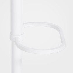 Sgabello da bar Damaso W, velluto, marrone