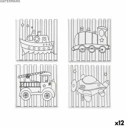 Toile Pincello 29100257 Bois Tissu 12 Unités
