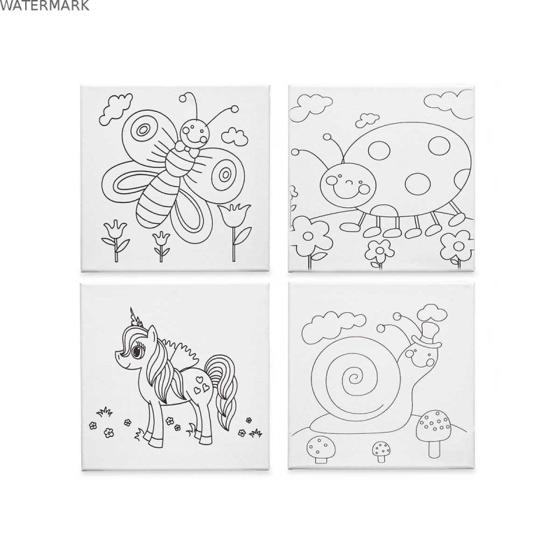 Toile Pincello 29100260 Bois Tissu 12 Unités