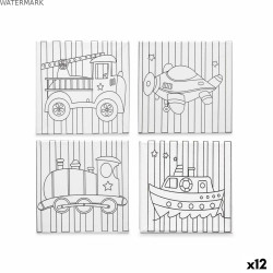 Toile Pincello 29100259 Bois Tissu 12 Unités