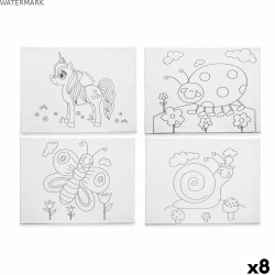 Toile Pincello 29100262 Bois Tissu 8 Unités