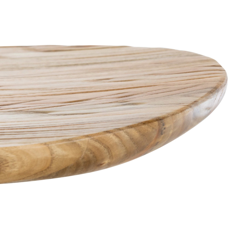 Ensemble de 2 tabourets de bar Skelde naturels