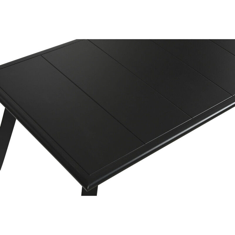 Meubles de jardin Home ESPRIT Blanc Noir 123 x 66 x 72 cm 123 x 66 x 74 cm (4 Pièces)