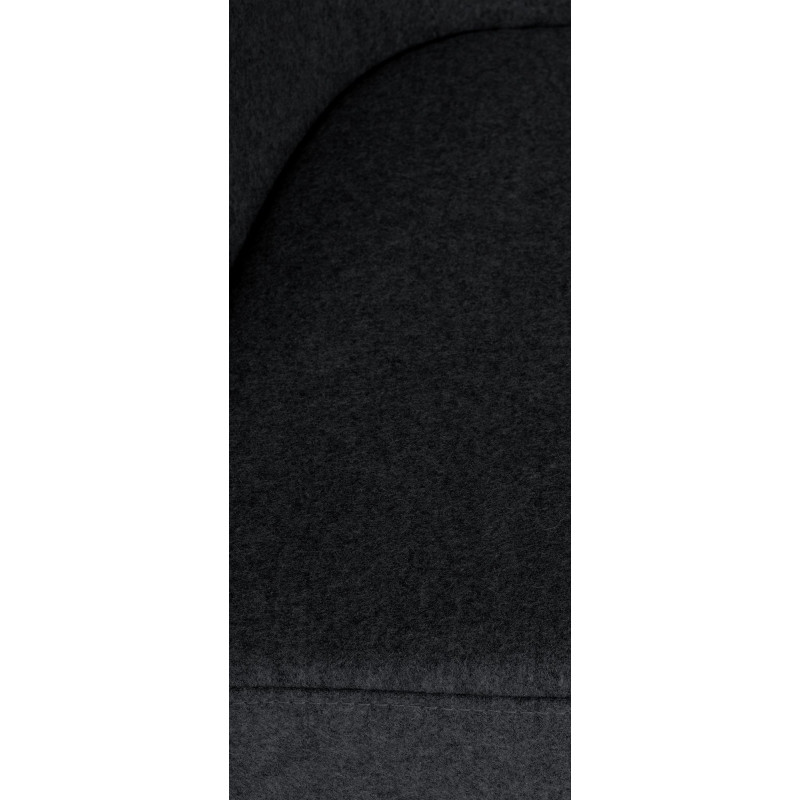Tabouret de bar Rockhill B, feutre, anthracite