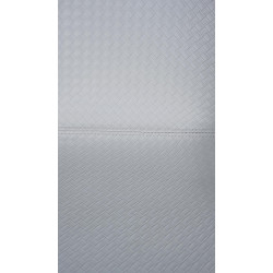 Set di 2 sgabelli da bar, stile Loft, similpelle, grigio