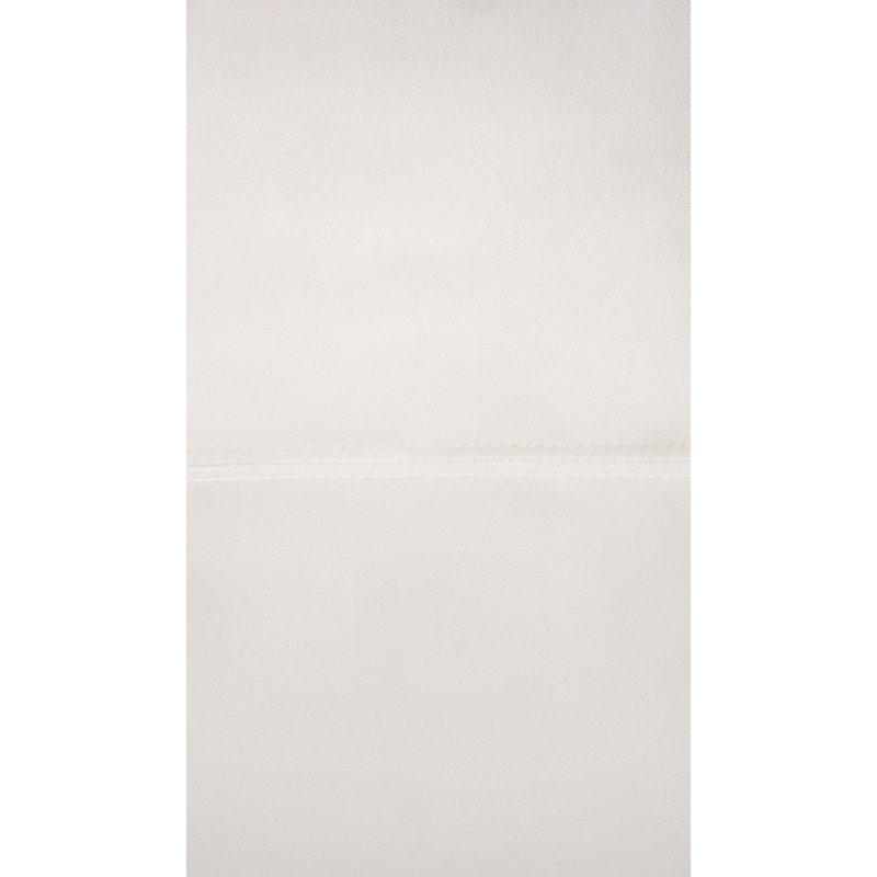 Conjunto de 2 banquetas de bar, estilo loft, veludo, creme