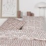 Parure de lit 2 personnes TODAY Coton en flanelle 1.14 - Une housse de couette 220x240 cm  + 2 taies d'oreillers 63x63 cm