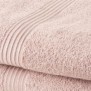 Lot de 2 serviettes de toilette TODAY 50x90 cm 100% Coton - Rose des sables