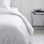 Housse de couette TODAY Essential - 140 x 200 cm - 1 personne - 100% Coton uni - Craie