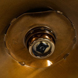 Estrutura de substituição para banqueta de bar 10 x 10 cm dourada