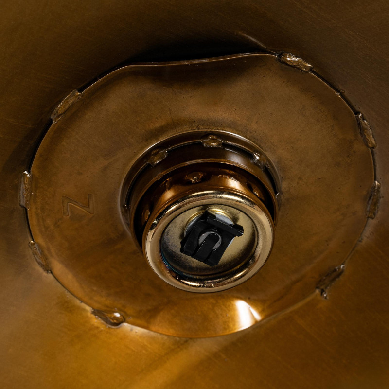 Estrutura de substituição para banqueta de bar 10 x 10 cm dourada