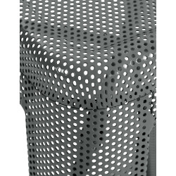 Tabouret de bar gris Fletcher