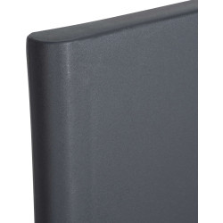 Tabouret de bar Genoa, noir et gris