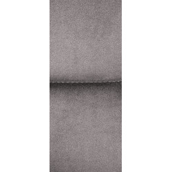 Sgabello da bar Los Angeles, velluto, nero e grigio