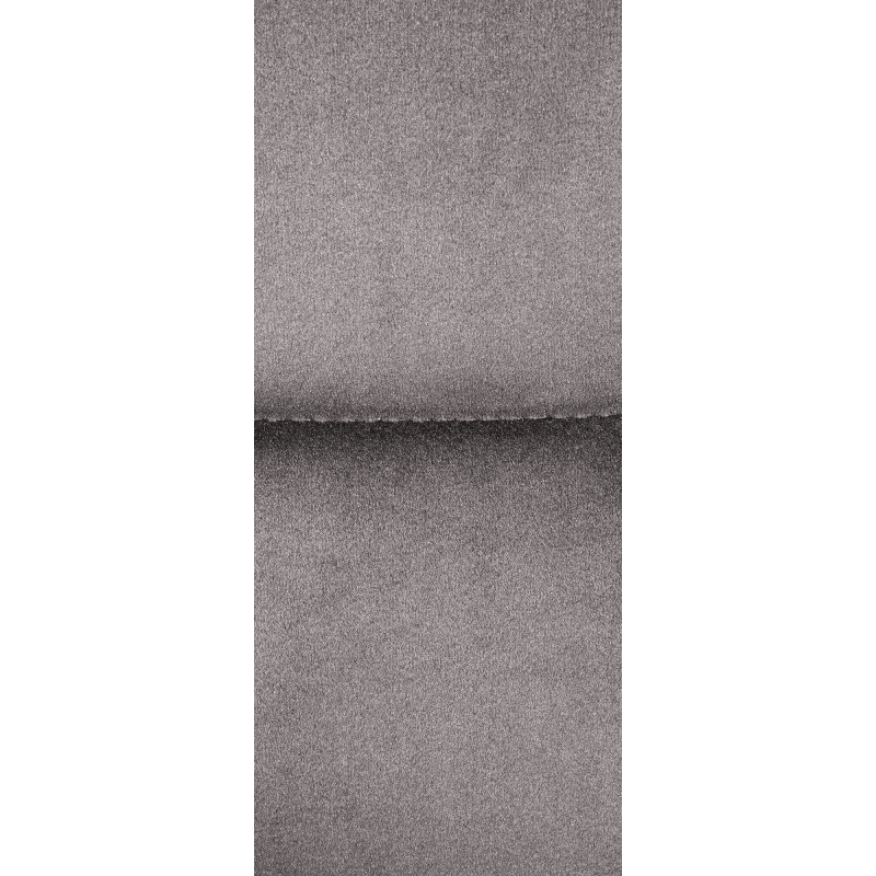 Sgabello da bar Los Angeles, velluto, nero e grigio