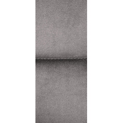 Taburete de bar de terciopelo Los Ángeles, blanco/gris