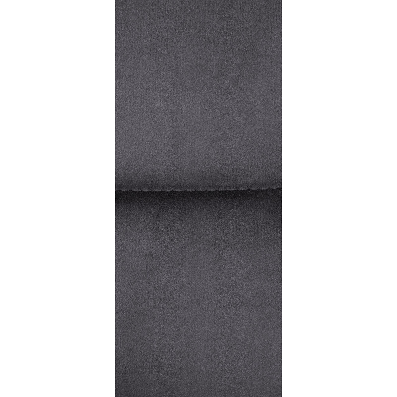 Tabouret de bar Los Angeles, velours, noir/gris foncé