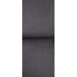 Tabouret de bar Los Angeles, velours, blanc/gris foncé