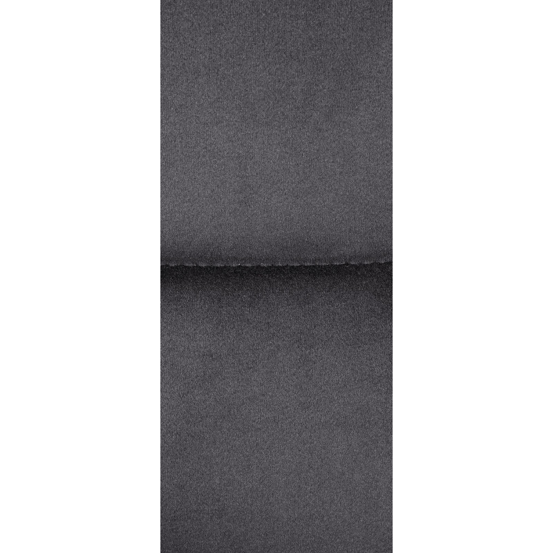 Taburete de bar Los Ángeles, terciopelo, blanco/gris oscuro