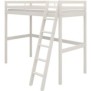 Lit mezzanine enfant - 90 x 190 cm - Pin massif blanchi - Sommier inclus - ERIKA