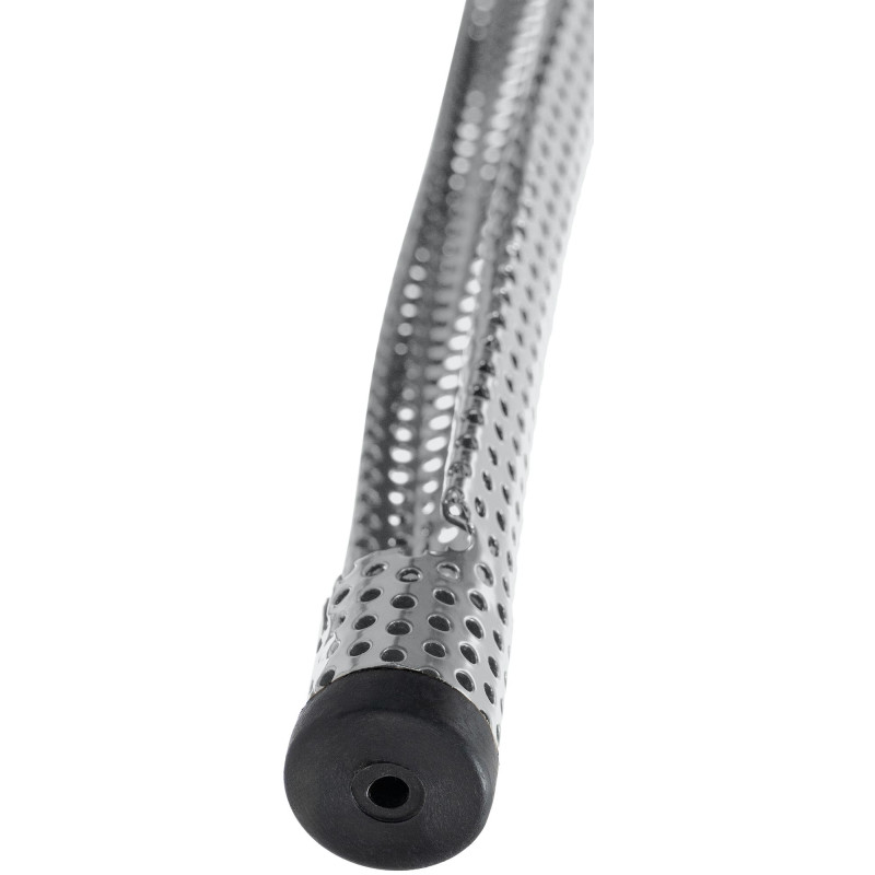 taburete de bar Fletcher plateado