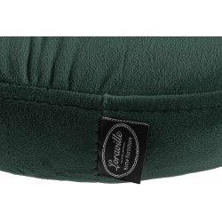 Conjunto de 2 banquetas de bar Ponte, em veludo, branco/verde