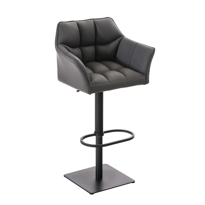 Tabouret de bar Damaso B gris