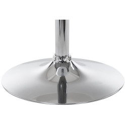 Table de bar ronde blanc