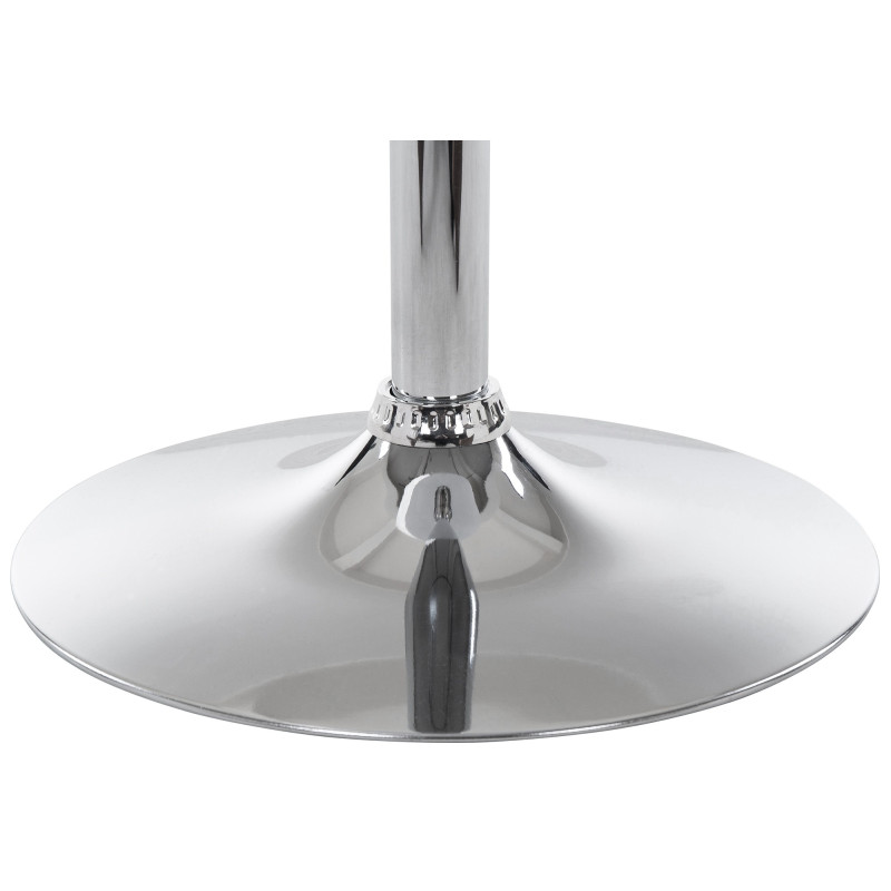 Table de bar ronde blanc