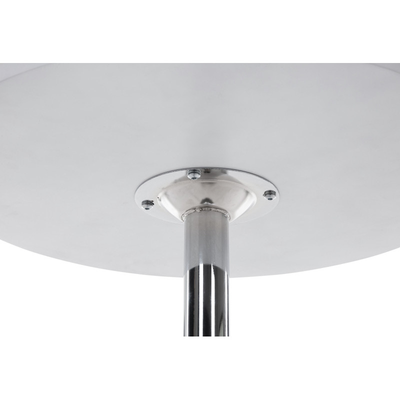 Table de bar ronde blanc