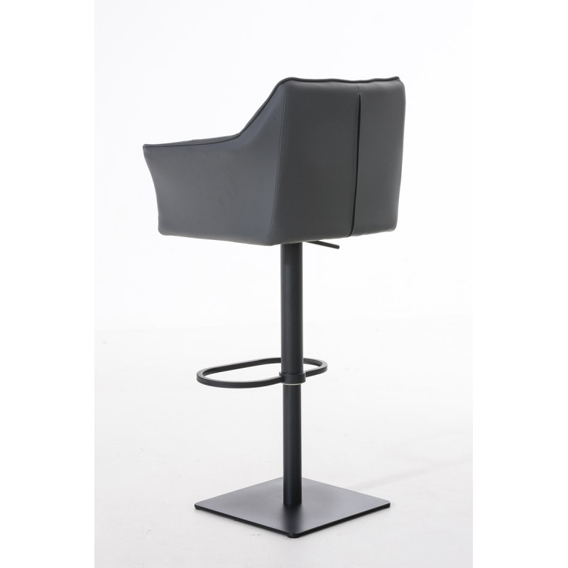 Tabouret de bar Damaso B gris