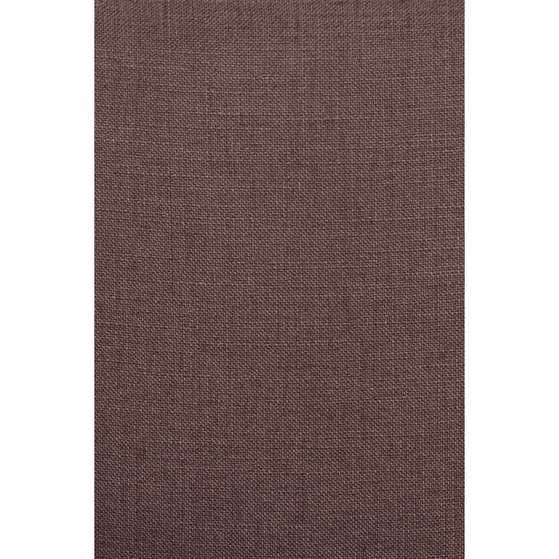 Tabouret de bar Grant, tissu, café