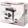 Remington D5706 Coffret Coiffure, Seche-Cheveux Ionique Curl Confidence 2200W, Brosse 45mm, Grille Céramique, Léger, Silencieux