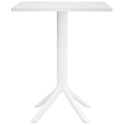 Table Nuvela 60x60 cm blanc